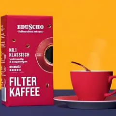 Eduscho Klassisch Ground Coffee 17.6oz/500g