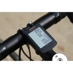 CatEye Padrone Wireless Cycle Computer with Stopwatch - White