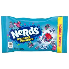 Nerds Gummy Clusters Very Berry Candy - 3oz