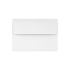 LUX A1 Invitation Envelopes (3 5/8 x 5 1/8) 50/Pack White - 100% Recycled (4865-WPC-50)