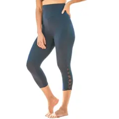Swim 365 Women&rsquo;s Plus Size High-Waisted Swim Capri