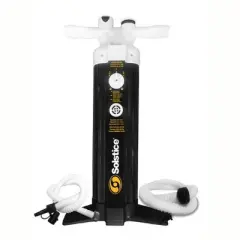 Swim Central 2 Hoses Triple Action Sup Pump with Gauge