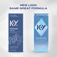 K-Y Premium Silicone-Based Personal Lubricant - 1.5oz