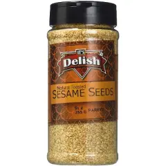 Natural Toasted White Sesame Seeds by It's Delish