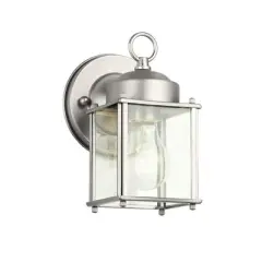 Kichler Lighting New Street Series 05 Outdoor 1 - Light Wall Light in  Stainless Steel