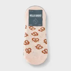 Women's Snacks 3pk Liner Socks - Pink/Heather Gray/Denim Heather 4-10