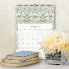 Morris & Co. by Blue Sky 12"x17" 2026 Wirebound Monthly Wall Calendar Multi Design