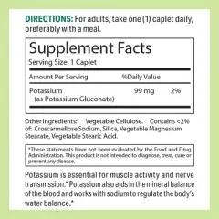 Vitamin World - Potassium 99mg