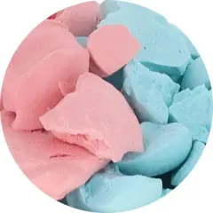 Arctic Farms Freeze Dried Ice Cream That Does Not Melt (Bits) (Cotton Candy Mix)