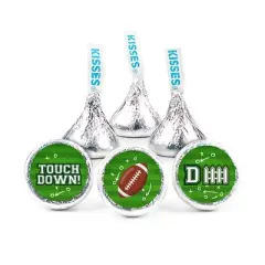 Football Party Candy Party Favors Chocolate Hershey's Kisses BulkTouchdown