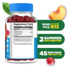 Lifeable - Sugar Free - Vitamin B12 - Adult - 90 Gummies
