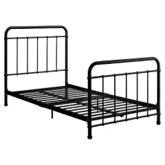 Brooklyn Iron Metal Bed - Room & Joy