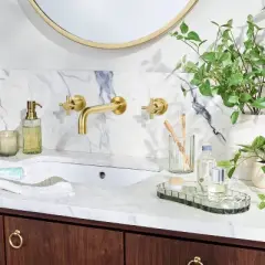 Fluted Glass Bathroom Tumbler Light Green - Hearth & Hand&trade; with Magnolia