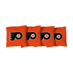 NHL Philadelphia Flyers Corn-Filled Cornhole Bags Orange - 4pk