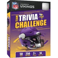 MasterPieces Officially Licensed NFL Minnesota Vikings Trivia Challenge Card Game