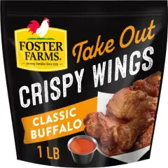 Foster Farms Takeout Crispy Classic Buffalo Wings - Frozen - 16oz