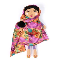 Piccolina Trailblazer Malala Yousafzai Plush Doll