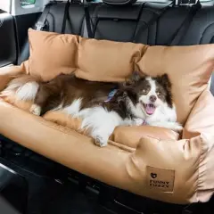 FUNNYFUZZY Dog Car Seat for Large Dogs Car Bed