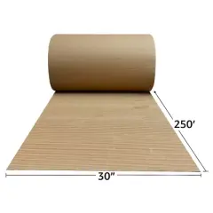 UOFFICE Corrugated Wrap 30" x 250' x 1/8" Thick - B Flute Cardboard Wrap