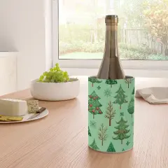 Pimlada Phuapradit Christmas trees snowflakes Wine Chiller