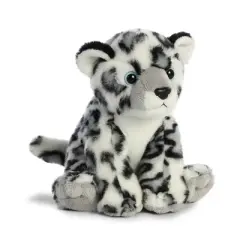 Aurora Destination Nation 8" Snow Leopard White Stuffed Animal