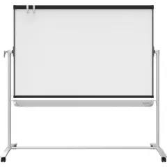 Quartet - Magnetic Mobile Presentation Easel - White Painted Steel Surface