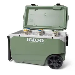 Igloo Ecocool Latitude 90qt Roller Cooler - Green