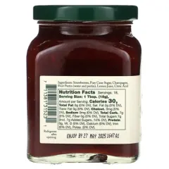 Stonewall Kitchen Strawberry Champagne Jam, 11.5 oz (326 g)