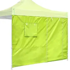 InstaHibit Sidewall Window Door UV50+ Fit 10x10Ft Pop up Tent 1 Piece Camping