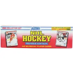 Score NHL 1990-91 Score Hockey Bilingual Factory Set | 445 Cards