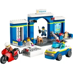 LEGO City Police Station Chase Set with Police Car Toy 60370