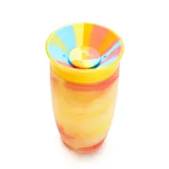 Munchkin 10oz Miracle 360&deg; Tropical Swirl Sippy Cup Radical Rainbow