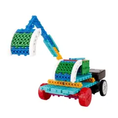 Insten 127 Pieces 4-in-1 Remote Control Robot Building Kit, Motorized STEM Educational Toys for Kids