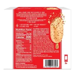 Biscoff White Chocolate Frozen Big Bars - 3pk/9.13 fl oz