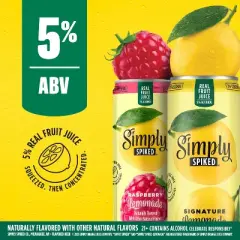 Simply Spiked Lemonade Variety Pack - 12pk/12 fl oz Cans