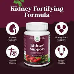 Kidney Support Supplement, Kidney Cleanse, Detox & Repair Capsule, Supports Urinary Tract Health & Bladder Cleanse, Nature's Craft, 240ct