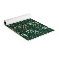 Emanuela Carratoni Meadow Flowers Theme (6mm) 70" x 24" Yoga Mat - Society6