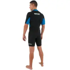 Seac Look Man Snorkeling, Diving and Water Activity Shorty Wetsuit 2.5mm Neoprene