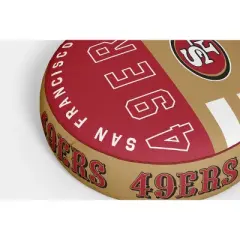 NFL San Francisco 49ers Circle Plushlete Pillow