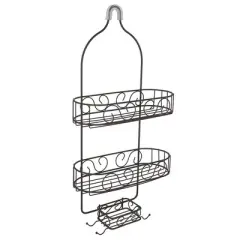 Home Basics Scroll Shower Caddy