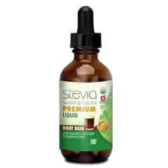 Stevia Sweet & Natural Root Beer by Stevia International  -  1 oz (30 ml) Liquid