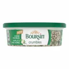 Boursin Crumbles Garlic and Herbs Cheese - 4oz