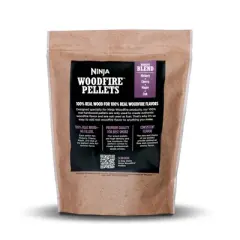 Ninja Woodfire Pellets Robust Blend 2-lb Bag, up to 20 Cooking Sessions made for Ninja Woodfire Grills & Ovens - XSKOP2R