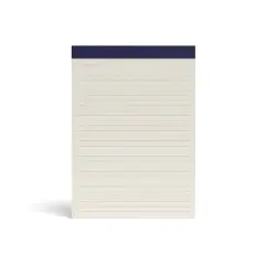 MyOfficeInnovations Notepads 8.5 x 11.75 Wide Ruled Ivory 50 Sheets/Pad 12 Pads/Pack MYO24419928