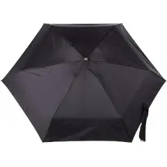 totes Auto Open Close Compact Water Repellent Lightweight Umbrella Black 39"