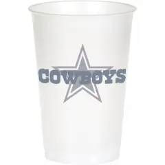 20oz 24ct Dallas Cowboys Football Reusable Cups