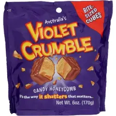 Nestle Violet Crumble Bite-Sized Cubes - Case of 8 - 6 oz