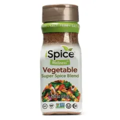 iSpice | Salt-Free Vegetable Seasoning | 4.62 oz | Mixed Spice & Seasoning | Halal | Kosher  4.62