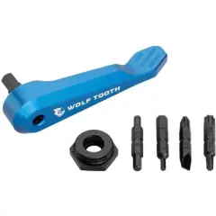 Wolf Tooth Axe Handle Multi-Tool - Blue Minimalist, Lightweight