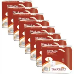 Tranquility Slimline Original Disposable Briefs, Multiple Sizes